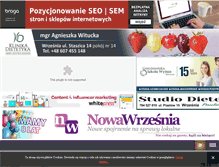 Tablet Screenshot of nowawrzesnia.pl